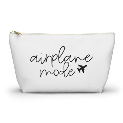 Airplane mode- Accessory Pouch w T-bottom