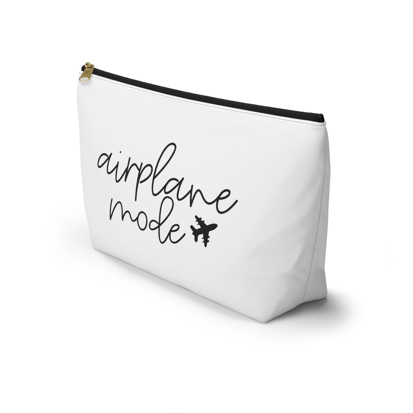 Airplane mode- Accessory Pouch w T-bottom
