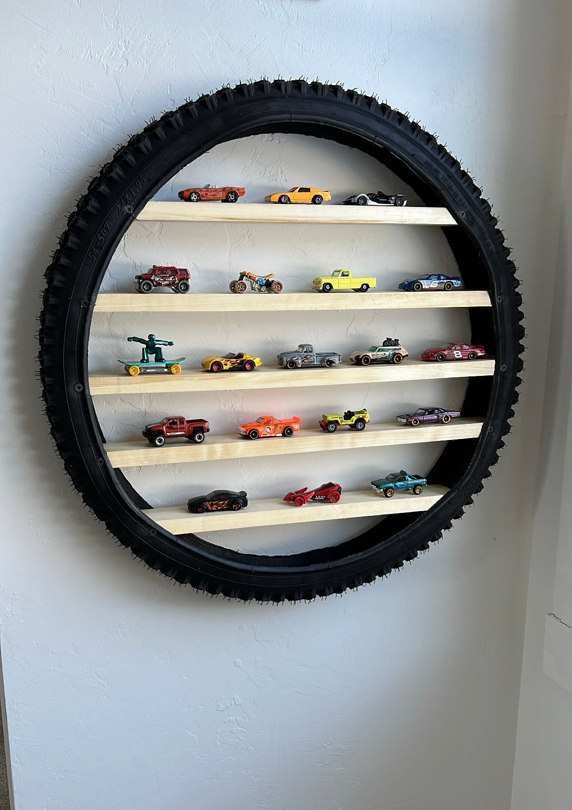 Hot Wheels Tire Display