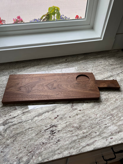 Charcuterie and Wine serving board